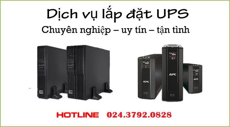 Dịch vụ tư vấn, lắp đặt UPS