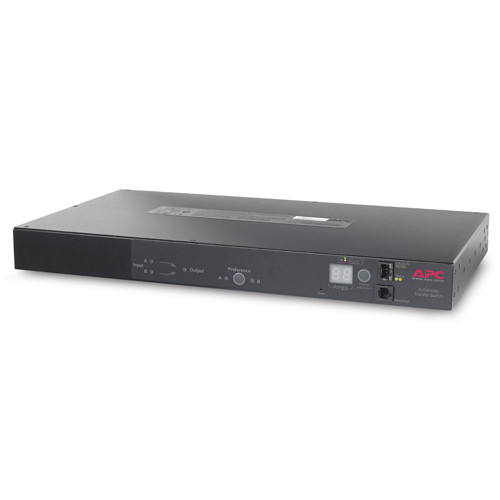 RACK ATS, 10A/230V, 12A/208V, C14 IN, (12) C13 OUT