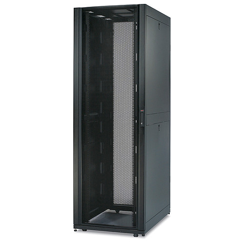 NetShelter SX 42U 750mm Wide x 1070mm Deep Enclosure with Sides Black -2000 lbs. Shock Packaging