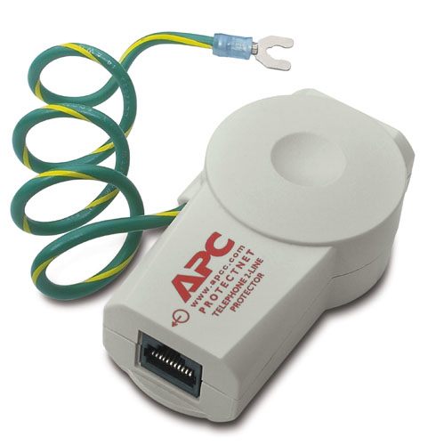 APC ProtectNet standalone surge protector for analog/DSL phone lines (2 lines, 4 wires)