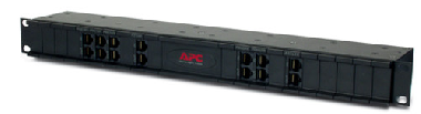APC 24 position chassis for replaceable data line surge protection modules, 19